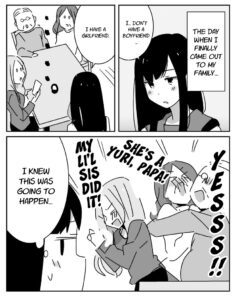 Komik Yuri Otaku Family